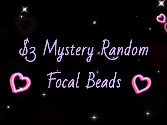 $3 Mystery random focals