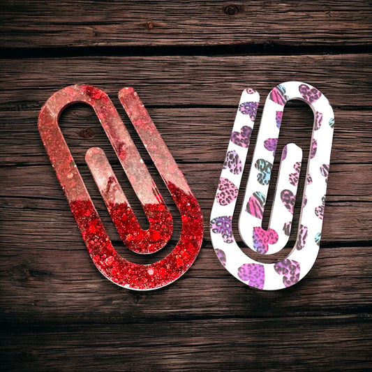 Jumbo Acrylic Paper Clips